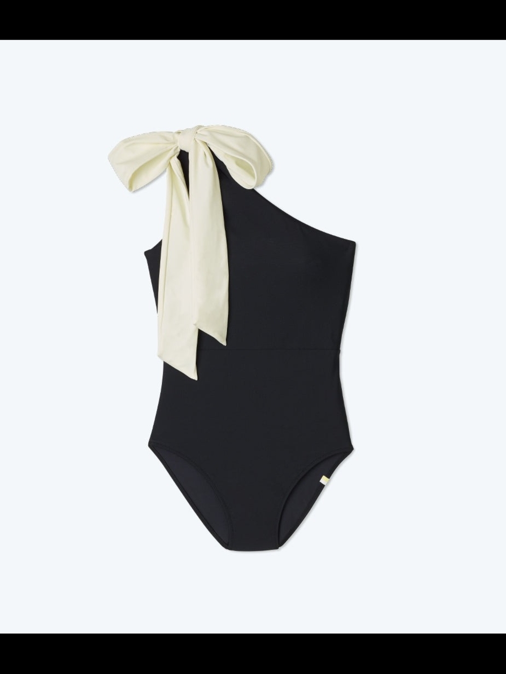 NWT Summersalt The Bow-Shoulder Ruched Sidestroke - Picture 2 of 5